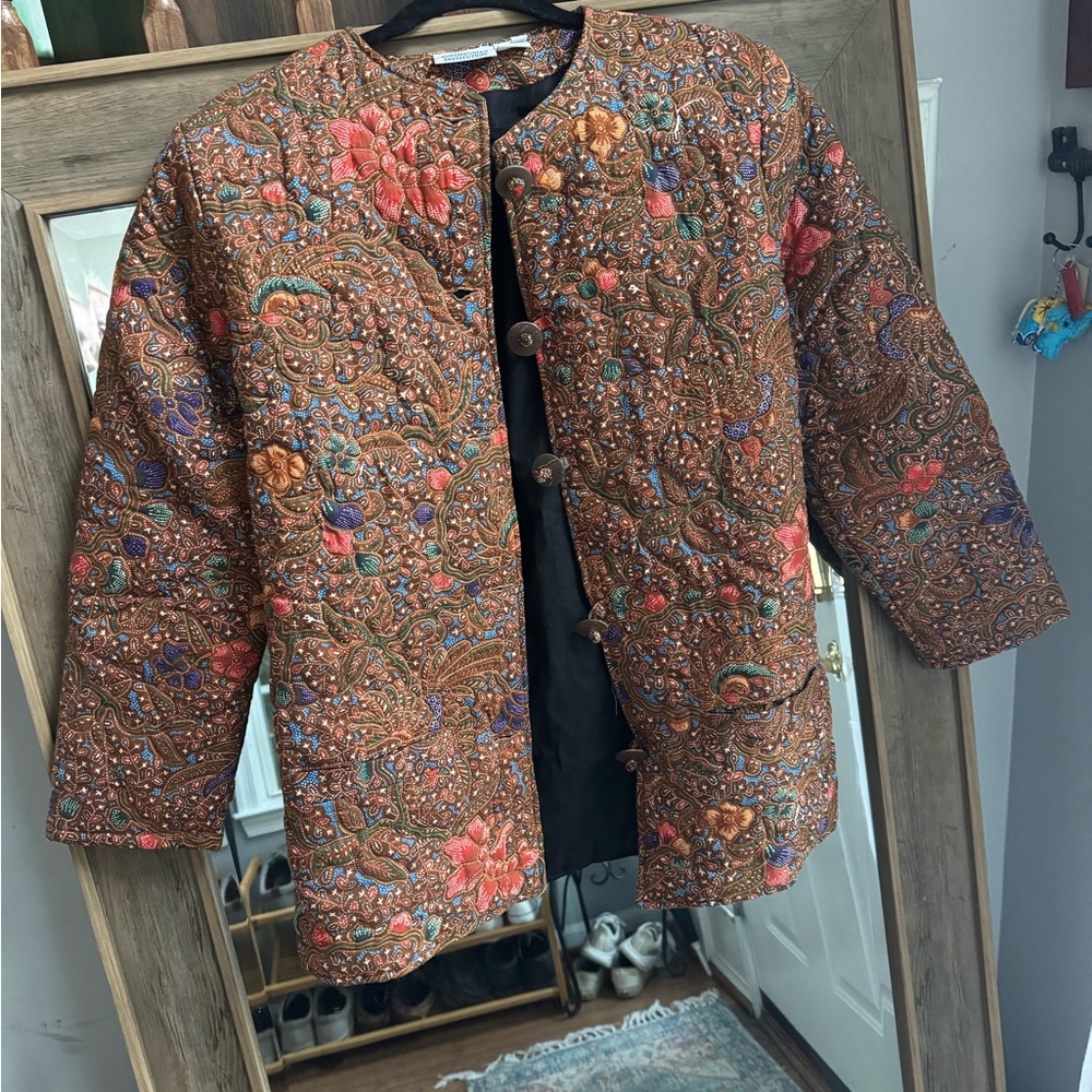 Vintage quilt jacket - Picture 2 of 11